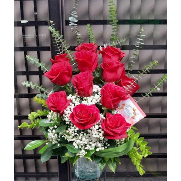 VASE FLOWERS 10A